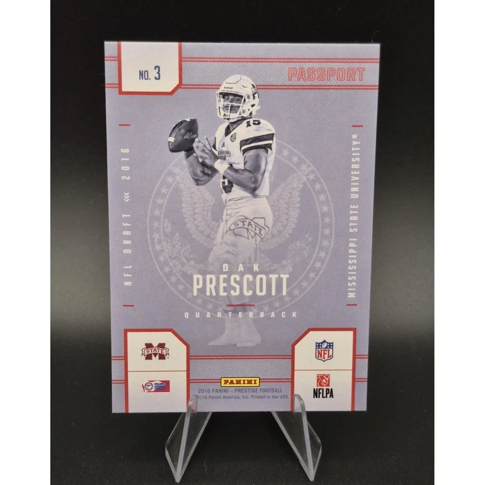 Prestige Dak Prescott (RC) & Donruss Micah Parsons (RC) Cowboys 2 Card Lot